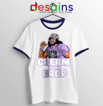 Cream Of The Crop Ringer Tee Macho Man Cheap Ringer Shirts