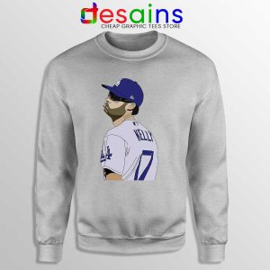 Dodgers Joe Kelly Pout Sport Grey Sweatshirt Los Angeles Dodgers MLB