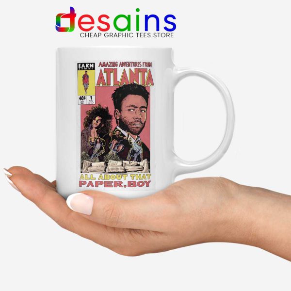 Donald Glover Amazing Adventures White Mug Childish Gambino Coffee Mugs