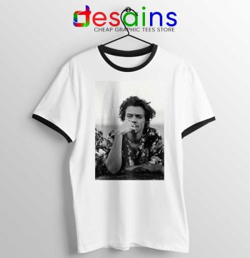 Dont Look Back Ringer Tee Harry Styles Quotes Ringer T-shirts