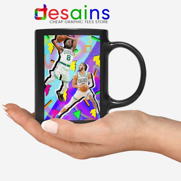 Fresh C's of Boston Mug Basketball Retro Boston Celtics Coffee Mugs