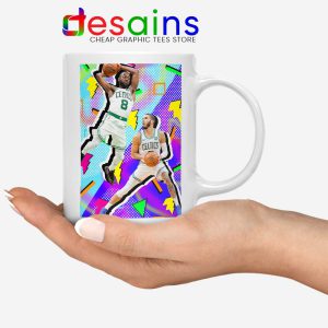 Fresh C's of Boston White Mug Basketball Retro Boston Celtics Coffee Mugs