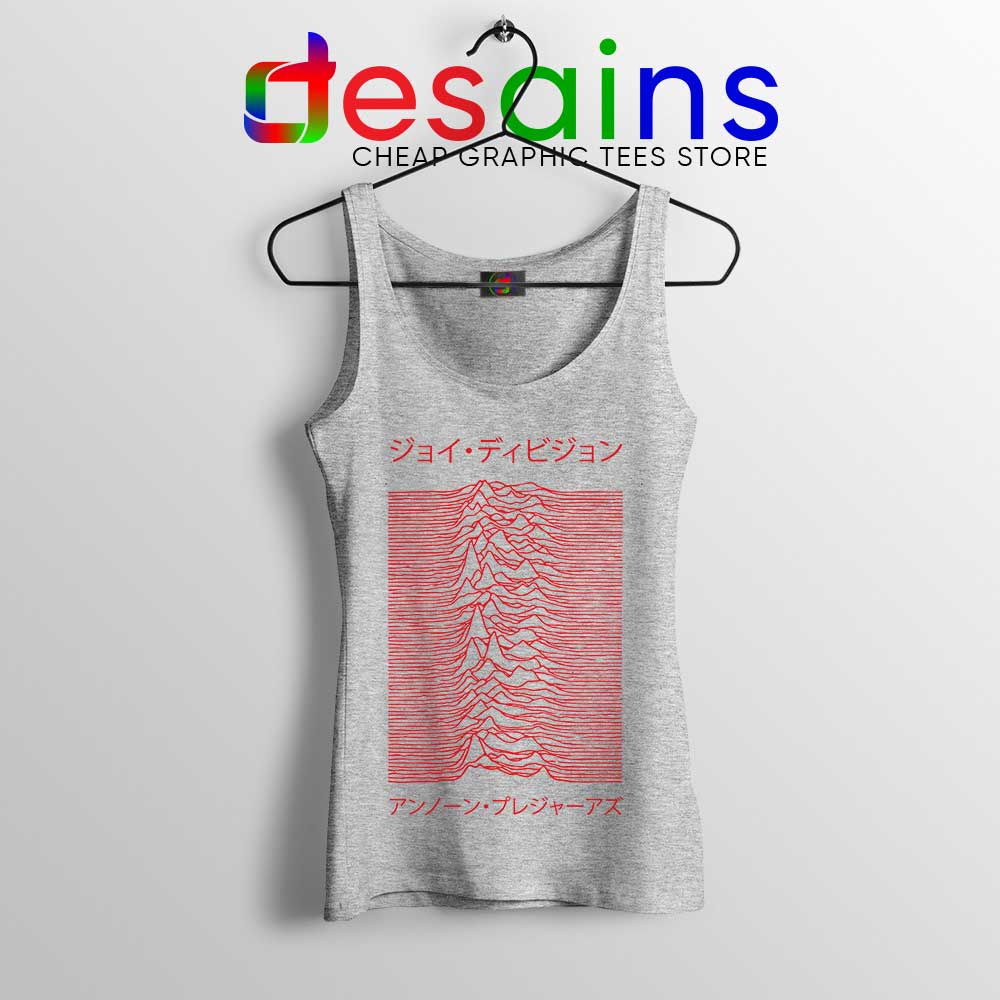 Official Mens Division Vest Lightweight Unknown Pleasures Print Sleeveless Top 