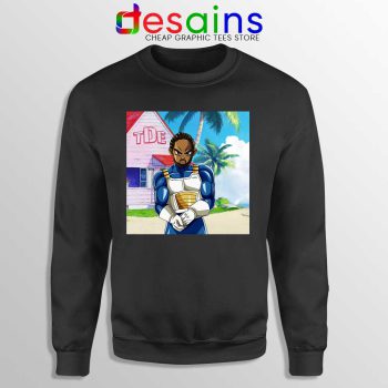 Kendrick Lamar Zenkai Black Sweatshirt Hip Hop's Dragon Ball Sweaters