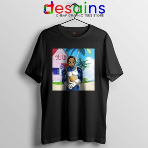 Kendrick Lamar Zenkai Black Tshirt Hip Hop's Dragon Ball Tee Shirts