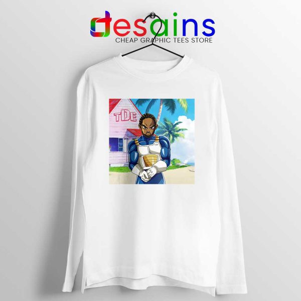 Kendrick Lamar Zenkai Long Sleeve Tee Hip Hop's Dragon Ball T-shirts