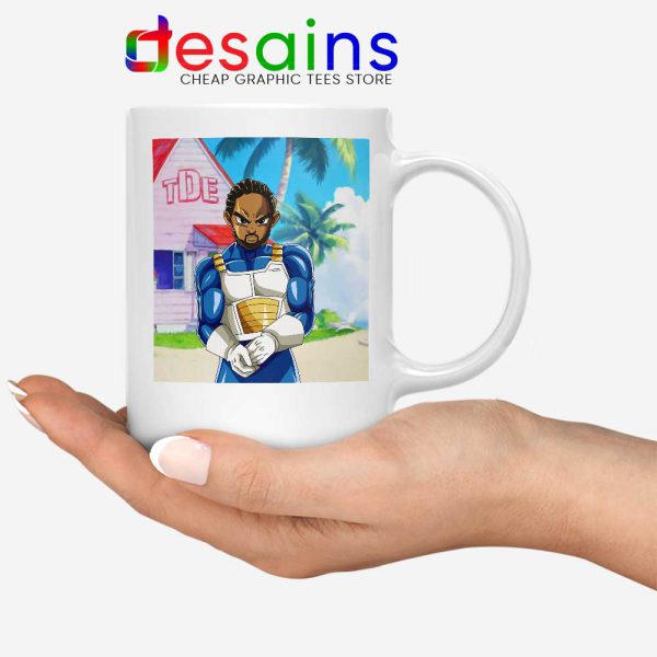 Kendrick Lamar Zenkai Mug Hip Hop's Dragon Ball Coffee Mugs