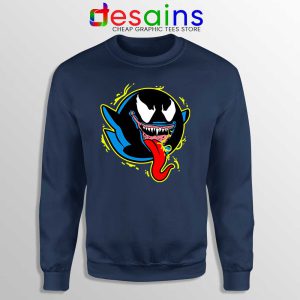 King Boo Venom Navy Sweatshirt Marvel Comics Ghosts Sweaters