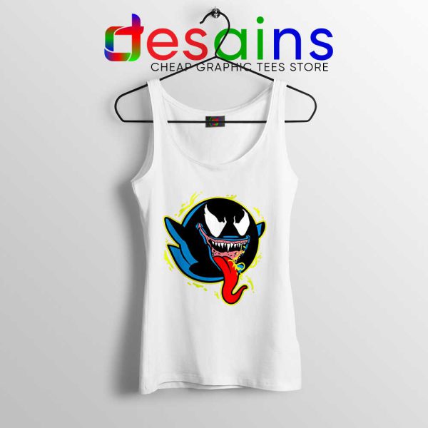 King Boo Venom White Tank Top Marvel Comics Ghosts Tops S-3XL