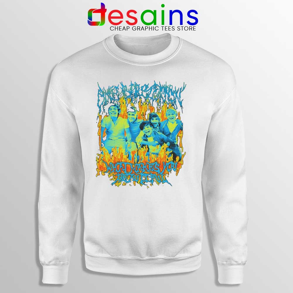 One Direction Heavy Metal Hoodie Flash 