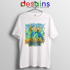 One Direction Heavy Metal White Tshirt 1D Merch Cheap Tee Shirts