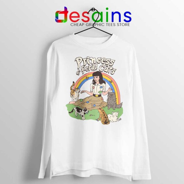 Princess Of Feral Cats Long Sleeve Tshirt