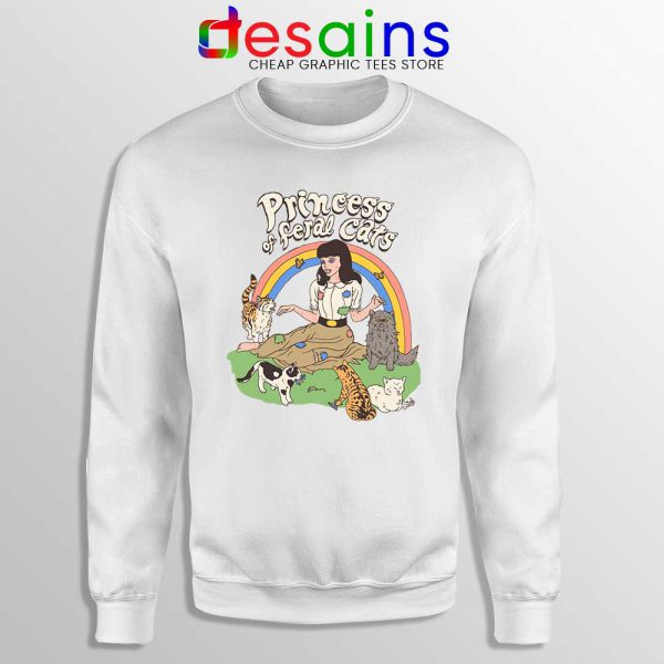 Princess Of Feral Cats Sweatshirt Disney Princess Cat Sweaters