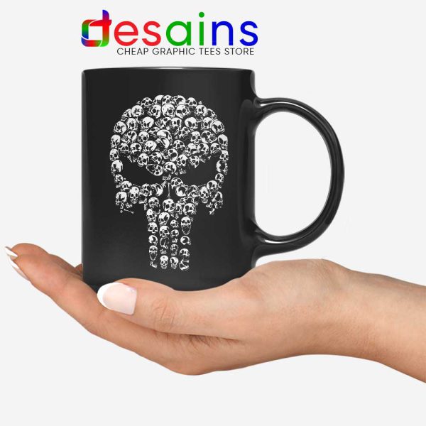 Punisher Skull Symbol Mug Marvel Comics Coffee Mugs 11oz