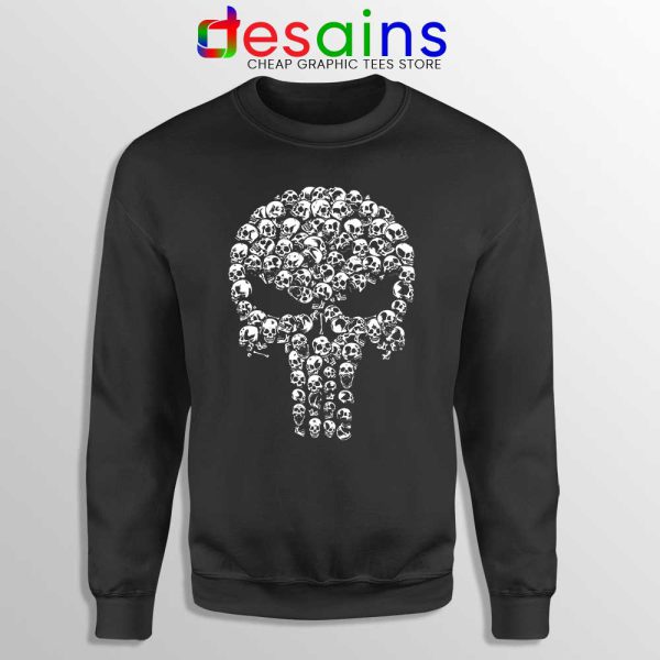 Punisher Skull Symbol Sweatshirt Marvel Comics Sweaters S-3XL