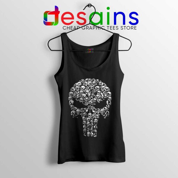 Punisher Skull Symbol Tank Top Marvel Comics Tops Shirts