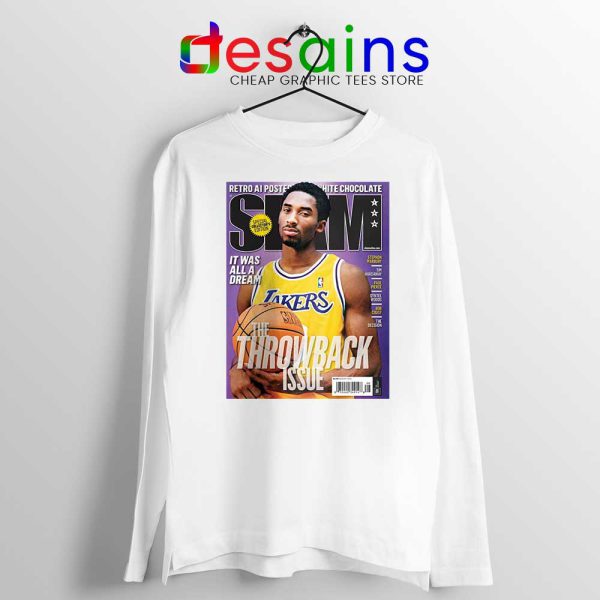 Slam Magazine Kobe Long Sleeve Tshirt Black Mamba Kobe Retro