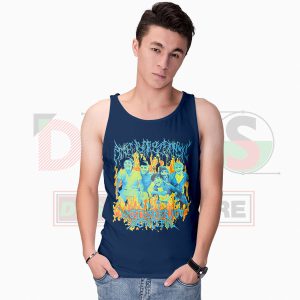 Song One Direction Heavy Metal Navy Tank Top