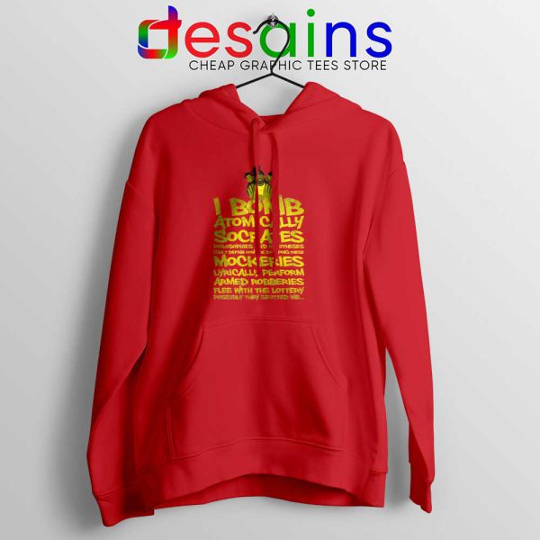 Wu Tang Saga Red Hoodie An American Saga Jacket Hoodies