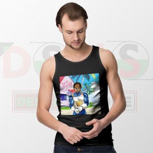 Zenkai Rap Saiyan Warrior Tank Top - Kendrick Lamar
