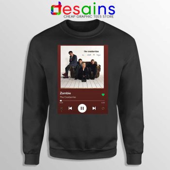 Zombie The Cranberries Sweatshirt Rock Band Merch Sweaters