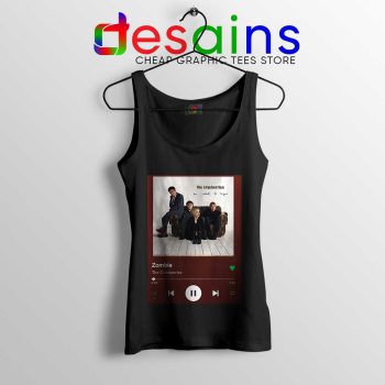 Zombie The Cranberries Tank Top Rock Band Merch Tops