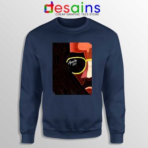 Apache 207 Paint Navy Sweatshirt German Rapper Merch Sweaters