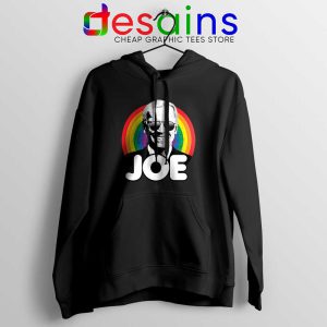 Joe Biden Pride Black Hoodie Rainbow Flag Joe Jacket LGBTQ