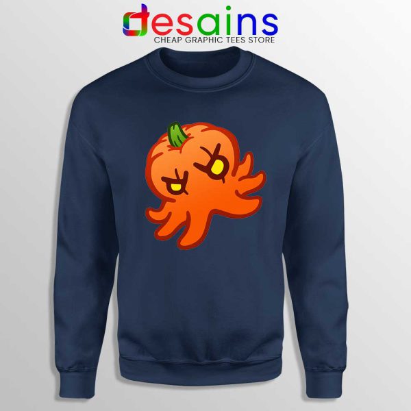 Krak Baby O Lantern Navy Sweatshirt Halloween Gifts Sweaters