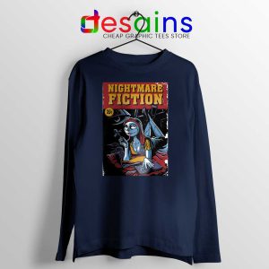 Pulp Fiction Girl Navy Long Sleeve Tee Nightmare Before Christmas