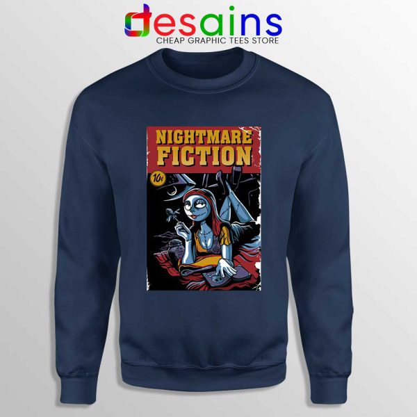 Pulp Fiction Girl Navy Sweatshirt Nightmare Before Christmas