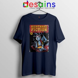 Pulp Fiction Girl Navy Tshirt Nightmare Before Christmas Tees