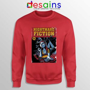 Pulp Fiction Girl Red Sweatshirt Nightmare Before Christmas