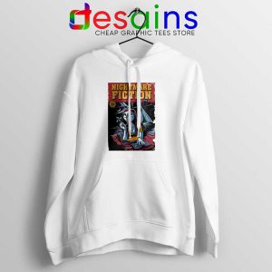 Pulp Fiction Girl White Hoodie Nightmare Before Christmas Jacket