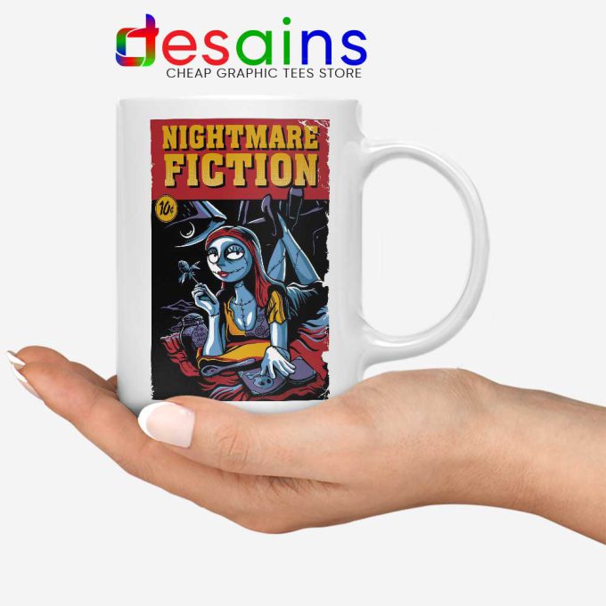 Pulp Fiction Girl White Mug Nightmare Before Christmas Coffee Mugs