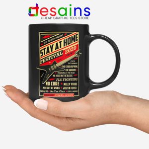 Quarantine Festival Music Mug Stay At Home Coffee Mugs