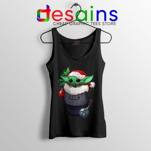 Stocking Stuffer Baby Yoda Tank Top Star Wars Christmas Tops