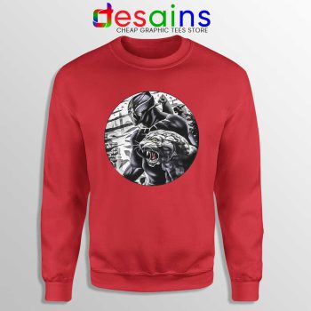 The Black Prince Red Sweatshirt RIP Black Panther Sweaters