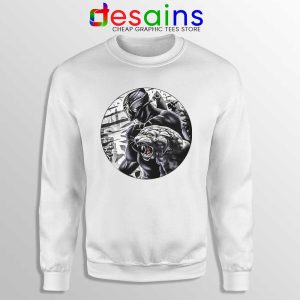 The Black Prince White Sweatshirt RIP Black Panther Sweaters