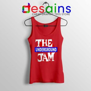 The Jam Going Underground Red Tank Top Punk Rock Band Tops