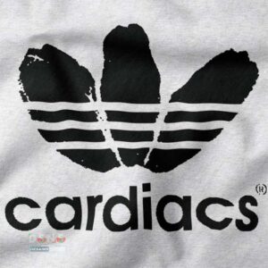 Cardiacs Adidas Parody Tank Top – Funny Rock Band Graphic Shirt