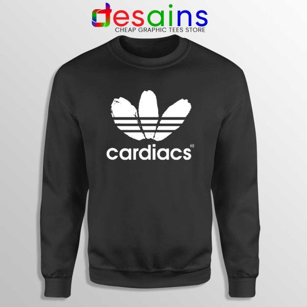 Cardiacs Three Stripes Sweatshirt Rock Band Adidas Sweaters