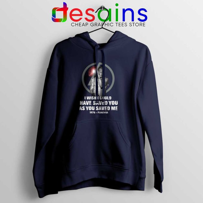 Chester Bennington Quote Navy Hoodie I Wish I Could Have Saved You
