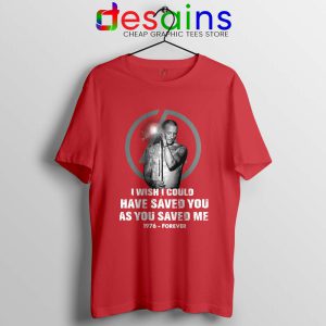 Chester Bennington Quote Red Tshirt I Wish I Could Have Saved You Tees