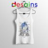 Droid Star Wars Blue Tank Top Astromech Droid BB-8 Tops