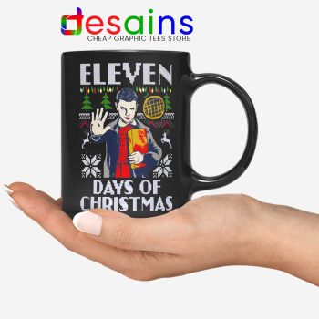Eleven Days Of Christmas Mug Stranger Things Coffee Mugs