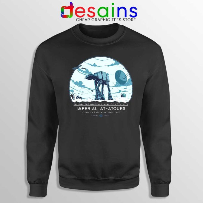 Galactic Empire Tour Black Sweatshirt Star Wars Empire Sweaters