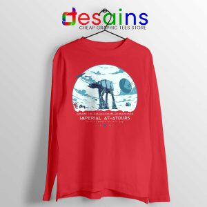 Galactic Empire Tour Red Long Sleeve Tee Star Wars Empire
