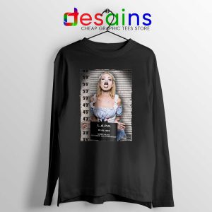 Hot Sexy Alice Black Long Sleeve Tee LSD MDMA DMT xtc trippy