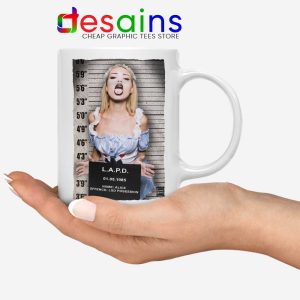 Hot Sexy Alice Mugshot Mug LSD MDMA DMT Xtc Coffee Mugs